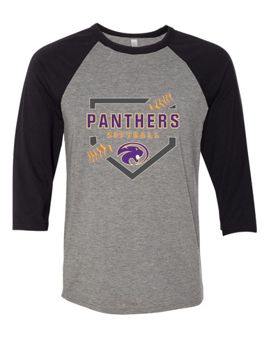 Liberty Hill Panthers Softball #2 Women's Baseball T-Shirt