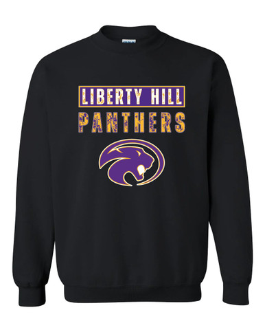 Liberty Hill Panthers Mascot #9 Men's Sweatshirt