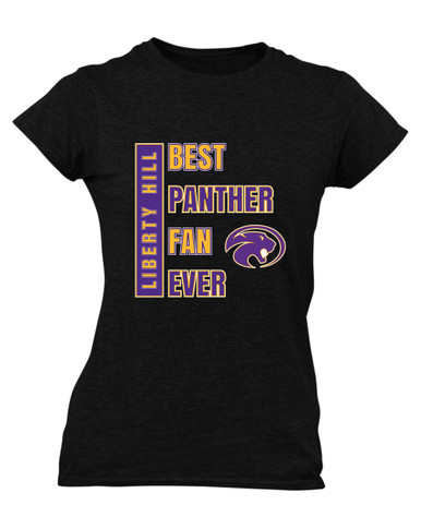 Liberty Hill Panthers Best Panther Fan Women's SS T-Shirt