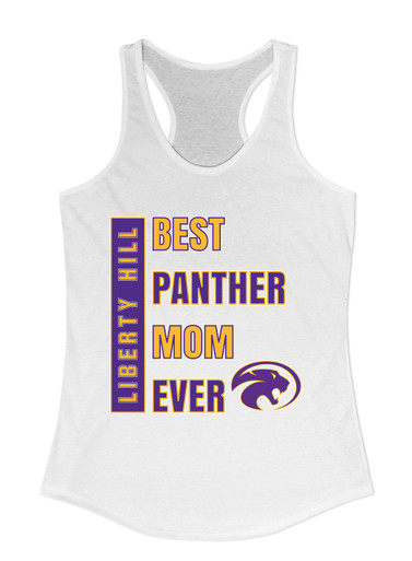 Liberty Hill Panthers Best Panther Mom Women's Tank Top