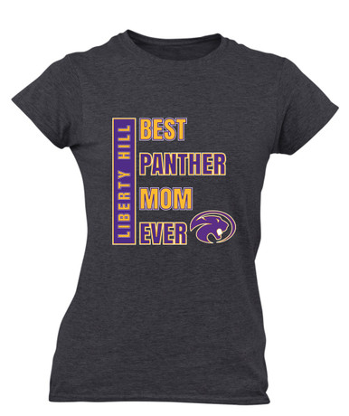 Liberty Hill Panthers Best Panther Mom Women's Premium SS T-Shirt