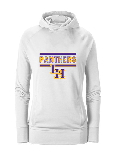 Liberty Hill Panthers LH Script Mascot #5 Women's Hoodie