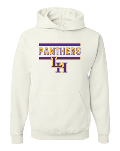 Liberty Hill Panthers LH Script Mascot #5 Men's Premium Hoodie