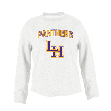 Liberty Hill Panthers LH Script Mascot #6 Men's Sweatshirt