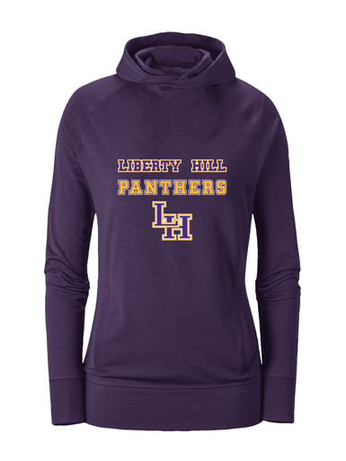 Liberty Hill Panthers LH Script Spirit Women's Hoodie
