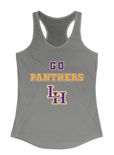 Liberty Hill Panthers LH Script Go Team Women's Tank Top
