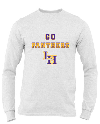 Liberty Hill Panthers LH Script Go Team Men's Premium LS T-Shirt