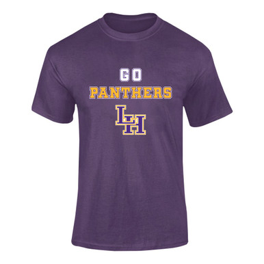 Liberty Hill Panthers LH Script Go Team Men's SS T-Shirt