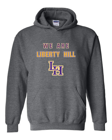 Liberty Hill Panthers LH Script We Are Men's Hoodie