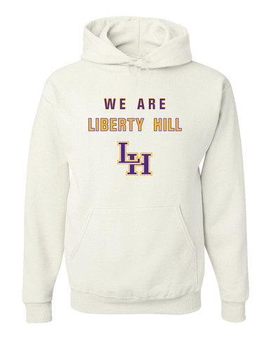 Liberty Hill Panthers LH Script We Are Men's Premium Hoodie