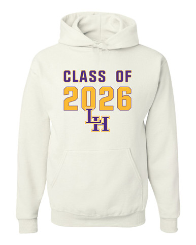 Liberty Hill Panthers LH Script Class of 2026 Men's Premium Hoodie