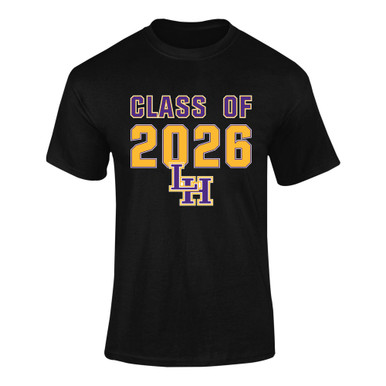 Liberty Hill Panthers LH Script Class of 2026 Men's Premium SS T-Shirt