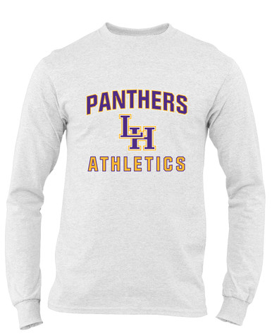 Liberty Hill Panthers LH Script Athletics Men's Premium LS T-Shirt