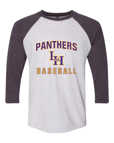 Liberty Hill Panthers LH Script Baseball #1 Men's Baseball T-Shirt