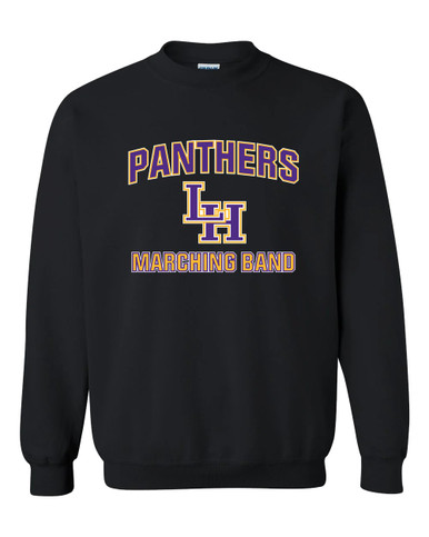Liberty Hill Panthers LH Script Marching Band Men's Sweatshirt