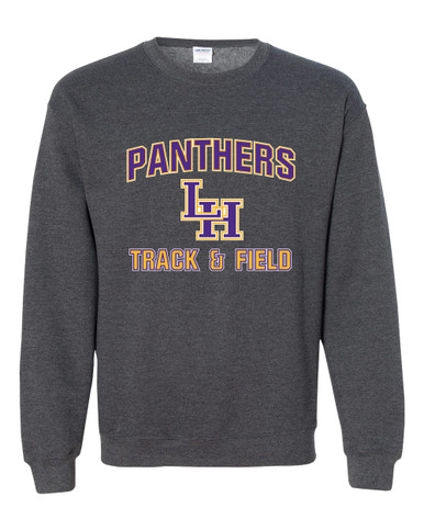 Liberty Hill Panthers LH Script Track & Field Men's Sweatshirt