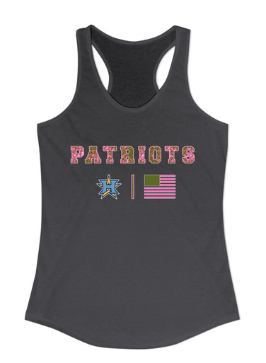Heritage Patriots Pink Camo Flag Women's Tank Top