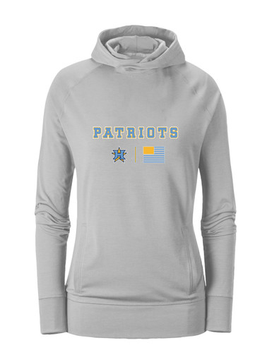 Heritage Patriots Team Colors Flag Women's Hoodie