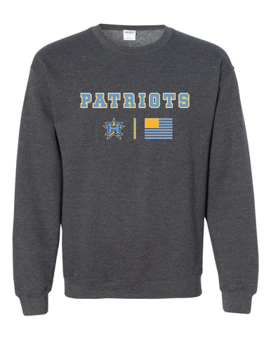 Heritage Patriots Team Colors Flag Men's Sweatshirt
