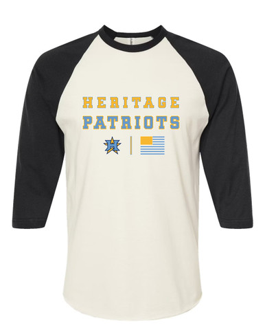Heritage Patriots Spirit Flag Women's Baseball T-Shirt