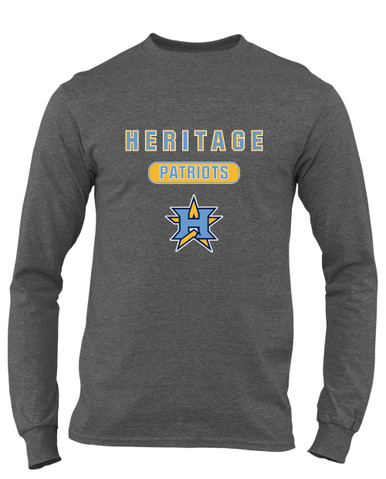 Heritage Patriots Mascot #3 Men's Premium LS T-Shirt