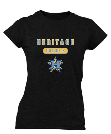 Heritage Patriots Mascot #3 Women's Premium SS T-Shirt