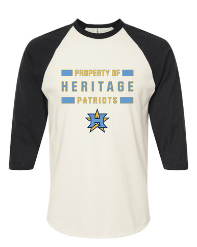 Heritage Patriots Property Of Women's Baseball T-Shirt