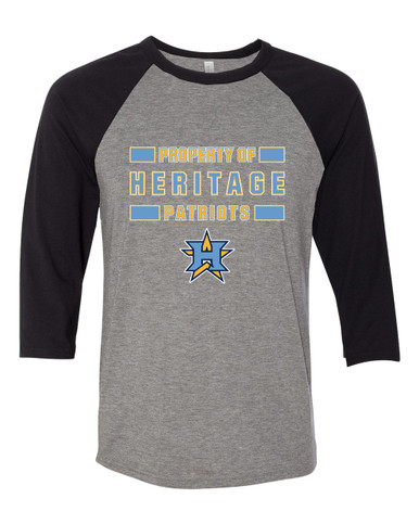 Heritage Patriots Property Of Men's Baseball T-Shirt
