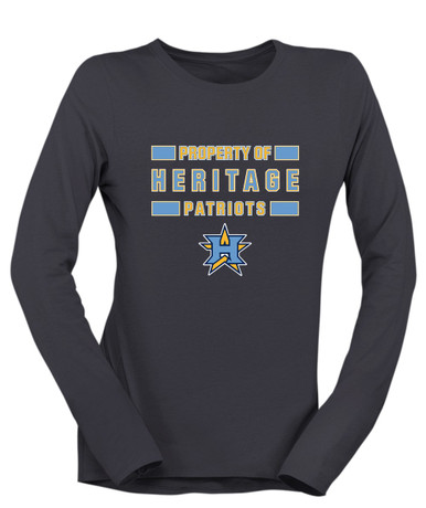 Heritage Patriots Property Of Women's LS T-Shirt
