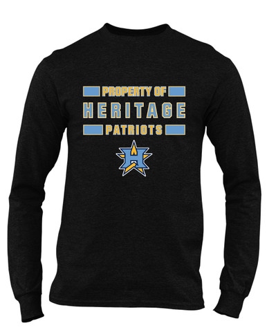 Heritage Patriots Property Of Men's LS T-Shirt