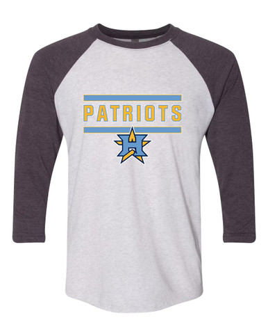 Heritage Patriots Mascot #5 Women's Baseball T-Shirt