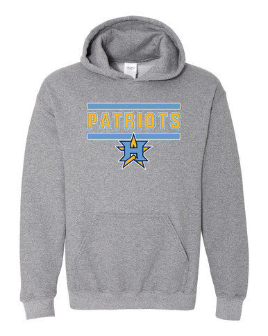 Heritage Patriots Mascot #5 Men's Hoodie