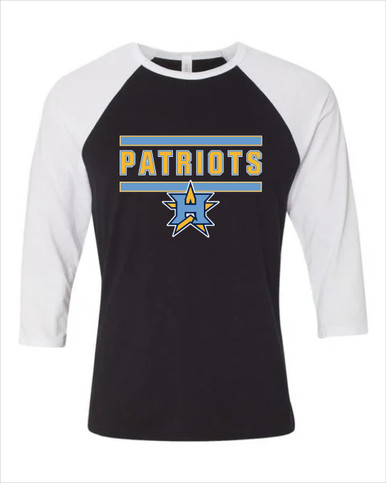 Heritage Patriots Mascot #5 Men's Baseball T-Shirt