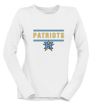 Heritage Patriots Mascot #5 Women's LS T-Shirt
