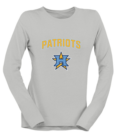 Heritage Patriots Mascot #6 Women's Premium LS T-Shirt