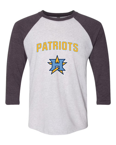 Heritage Patriots Mascot #6 Men's Baseball T-Shirt