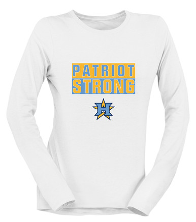 Heritage Patriots Strong #1 Women's LS T-Shirt