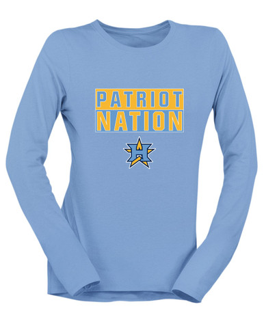 Heritage Patriots Nation #1 Women's LS T-Shirt