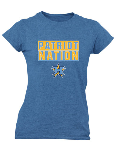 Heritage Patriots Nation #1 Women's Premium SS T-Shirt