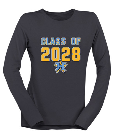 Heritage Patriots Class of 2028 Women's Premium LS T-Shirt