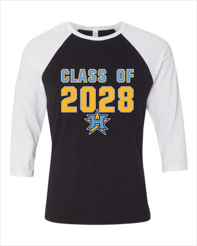 Heritage Patriots Class of 2028 Men's Baseball T-Shirt
