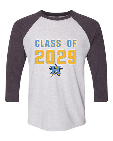 Heritage Patriots Class of 2029 Men's Baseball T-Shirt