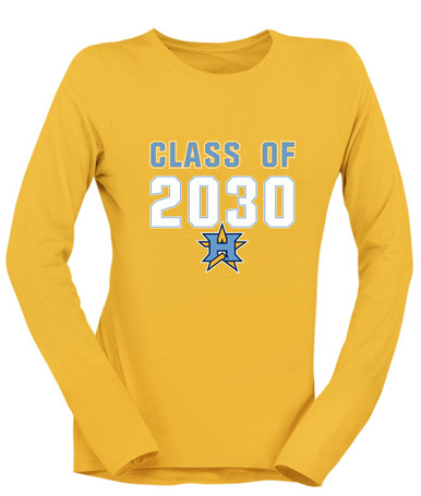 Heritage Patriots Class of 2030 Women's LS T-Shirt