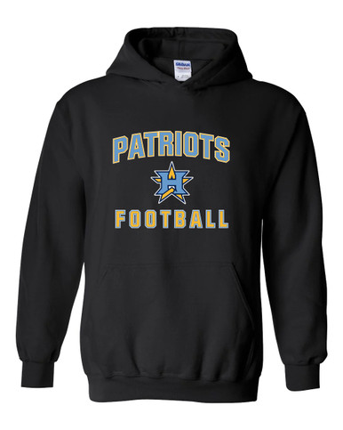 Heritage Patriots Football #1 Men's Hoodie