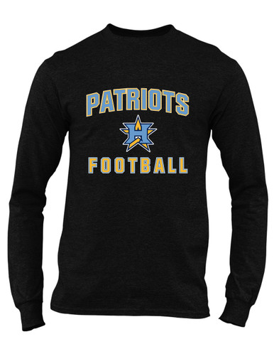 Heritage Patriots Football #1 Men's Premium LS T-Shirt