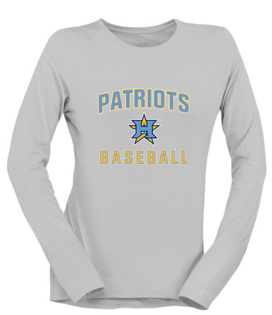 Heritage Patriots Baseball #1 Women's LS T-Shirt
