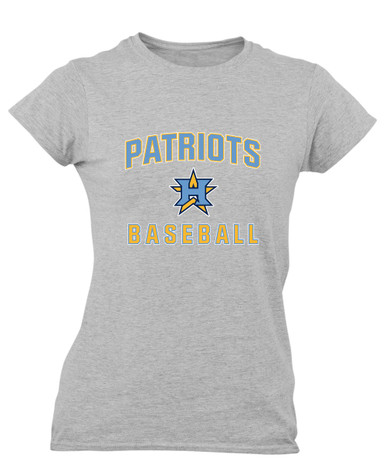 Heritage Patriots Baseball #1 Women's Premium SS T-Shirt