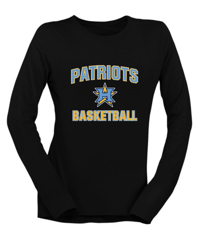 Heritage Patriots Basketball #1 Women's Premium LS T-Shirt