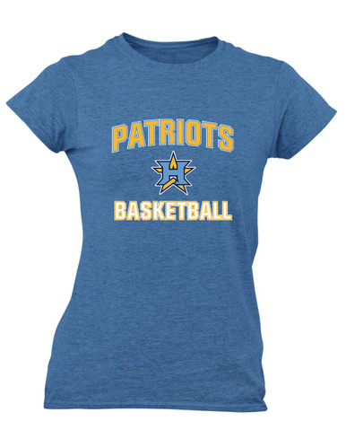 Heritage Patriots Basketball #1 Women's Premium SS T-Shirt