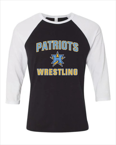 Heritage Patriots Wrestling Men's Baseball T-Shirt